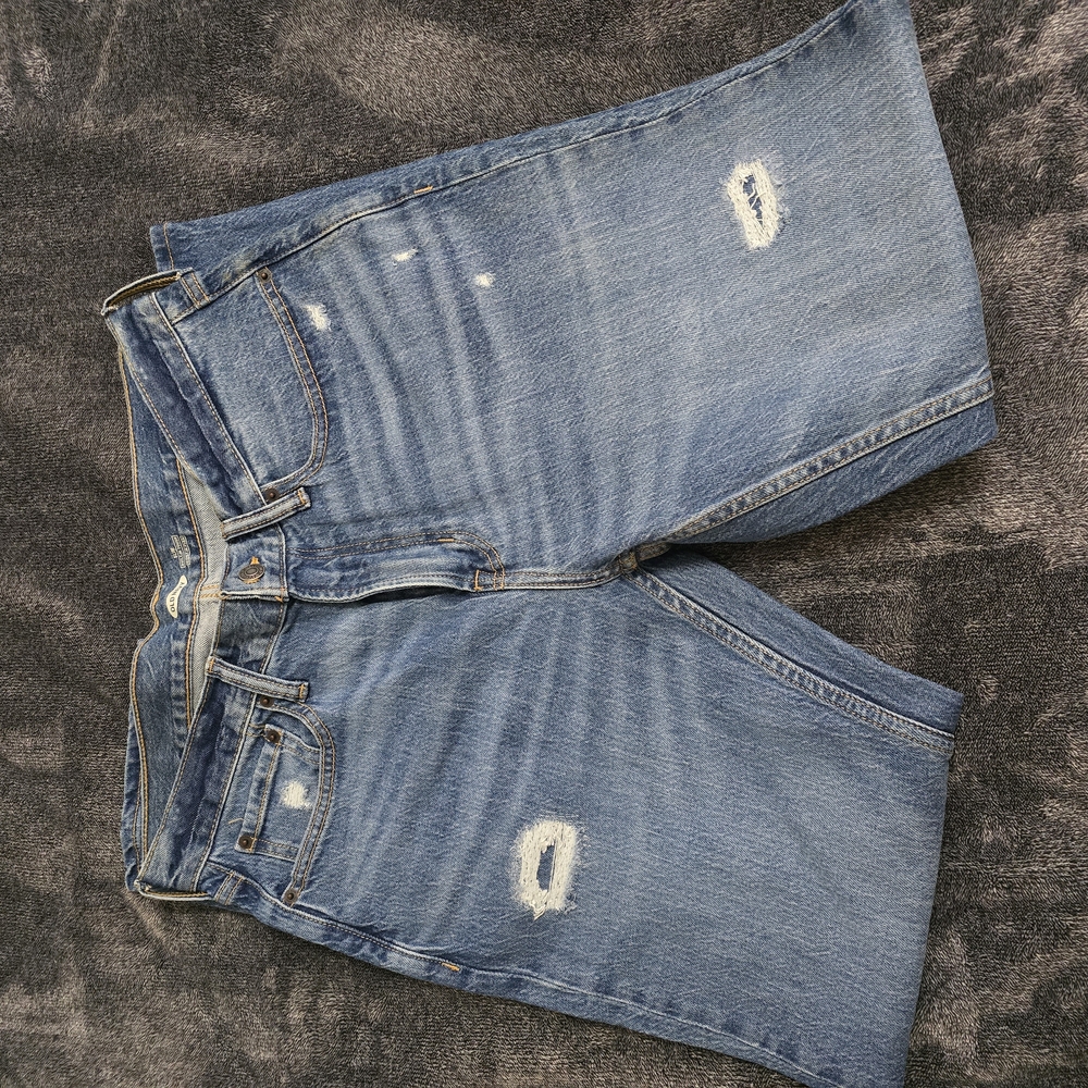 Old Navy Distressed Blue Denim Jeans